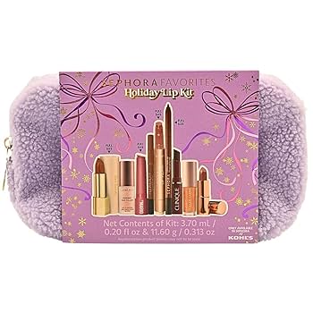 Amazon.com : Sephora Favorites Holiday Lip Kit Gift Set 2024